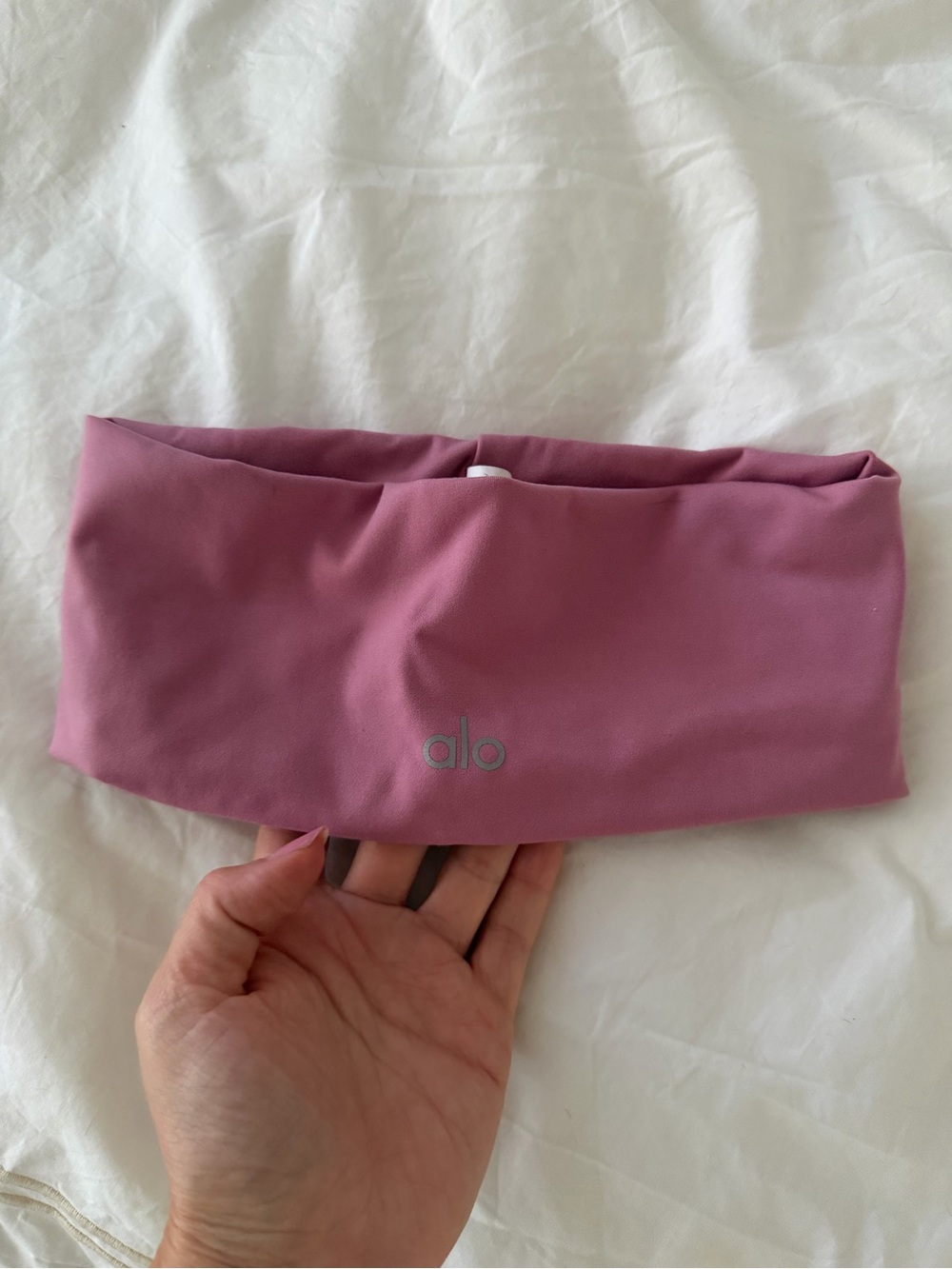 ALO Yoga Mauve Pink Stretch Headband